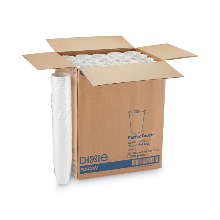 Perfectouch Hot/cold Cups, 12 Oz, White, 50/bag, 20 Bags/carton 1