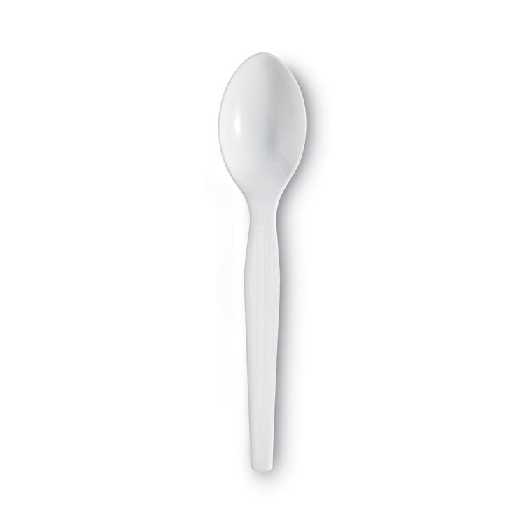 Plastic Cutlery, Heavyweight Teaspoons, White, 1,000/carton 2