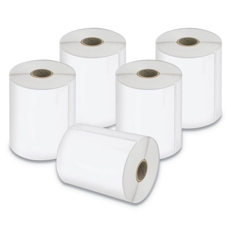 LW Extra-Large Shipping Labels, 4" x 6", White, 220 Labels/Roll, 5 Rolls/Pack 1