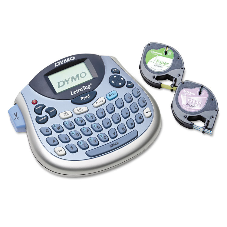 Letratag 100t Label Maker, 2 Lines, 6.7 X 2.8 X 5.7 2