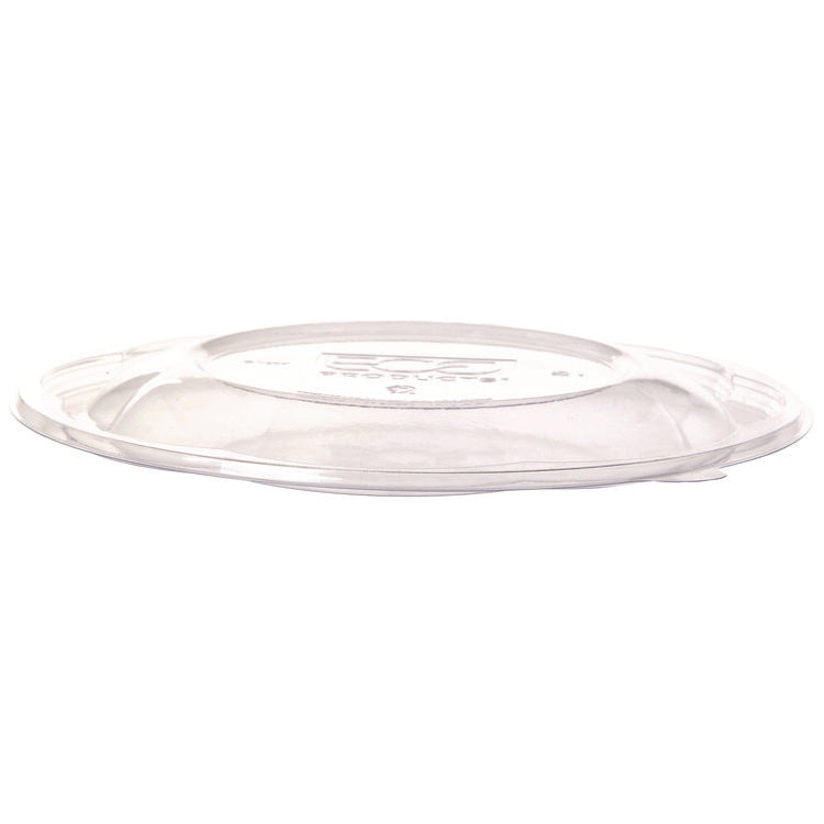 Salad Bowl Lids, Lids for 64 oz Squat Salad Bowls, 9.5" Diameter, Clear, Plastic, 300/Carton 1