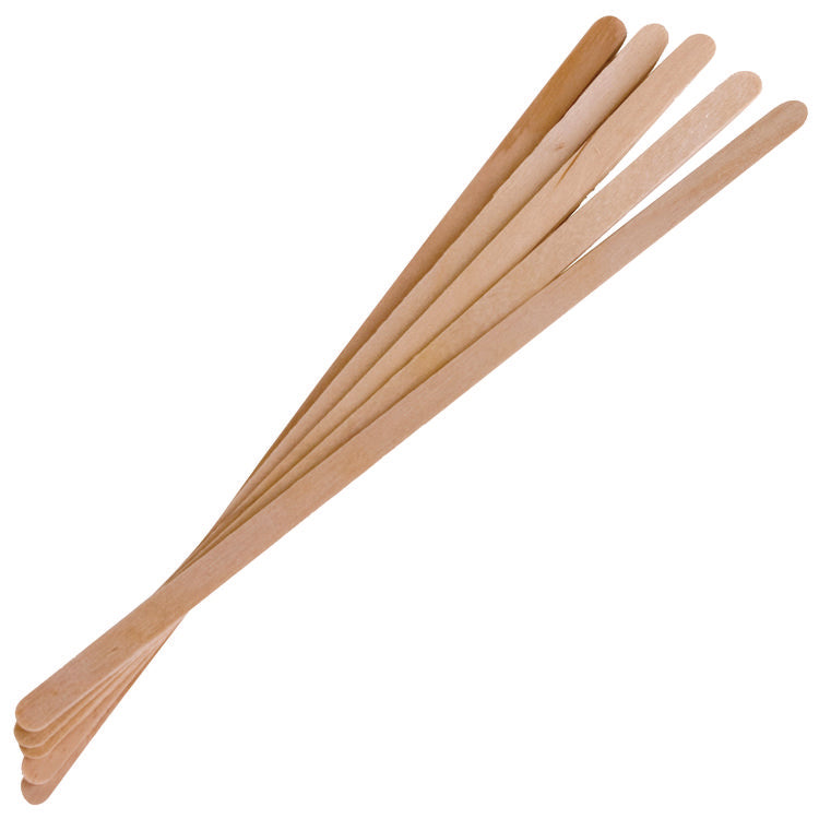 Renewable Wooden Stir Sticks, 7", 1,000/pack, 10 Packs/carton 1