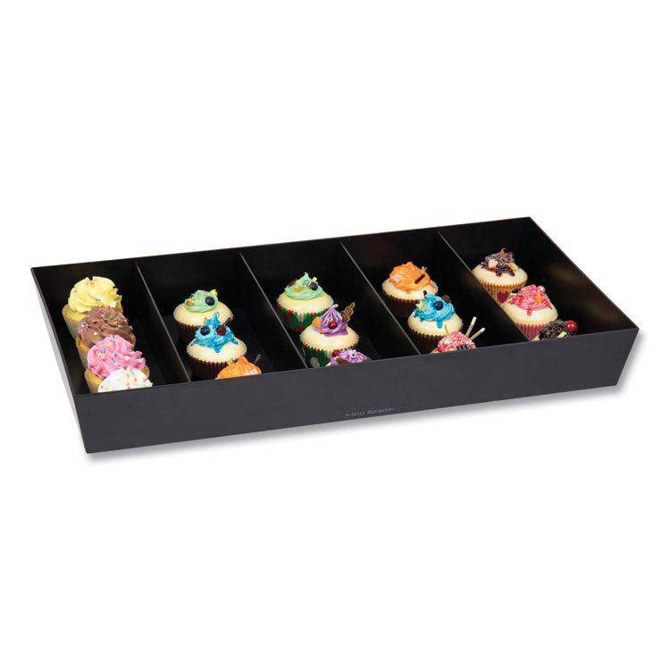 Anchor Collection 5-Compartment Snack Organizer, 12 x 24 x 3.25, Black 3