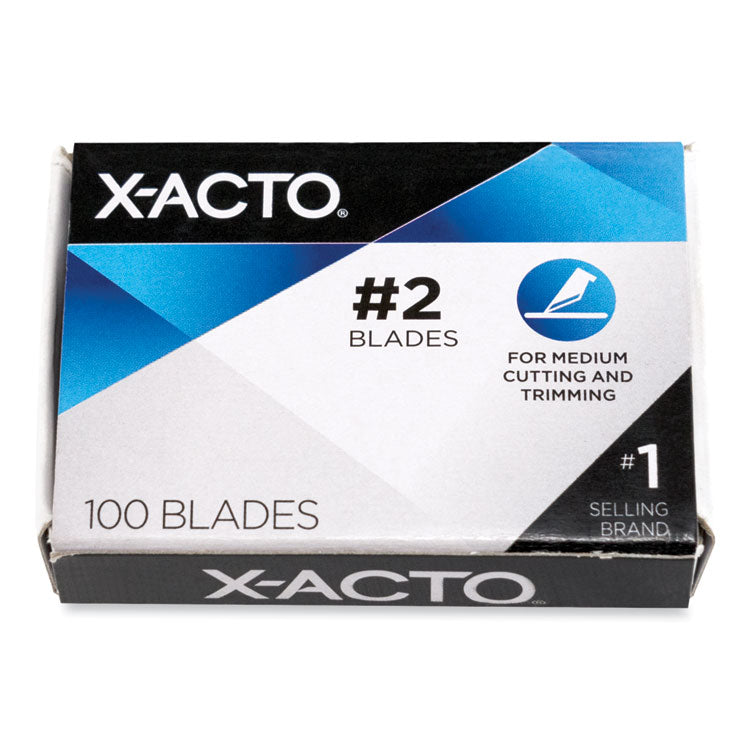 No. 2 Bulk Pack Blades For X-Acto Knives, 100/box 1