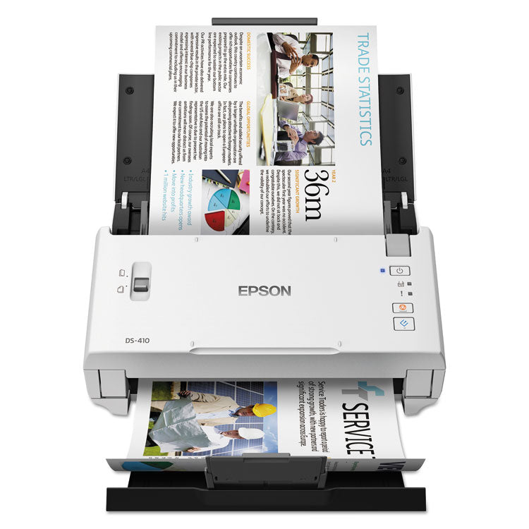 Ds-410 Document Scanner, 600 Dpi Optical Resolution, 50-Sheet Duplex Auto Document Feeder 1