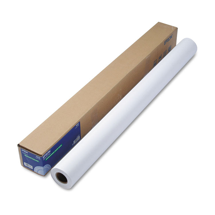 Double Weight Matte Paper, 8 Mil, 44" X 82 Ft, Matte White 1