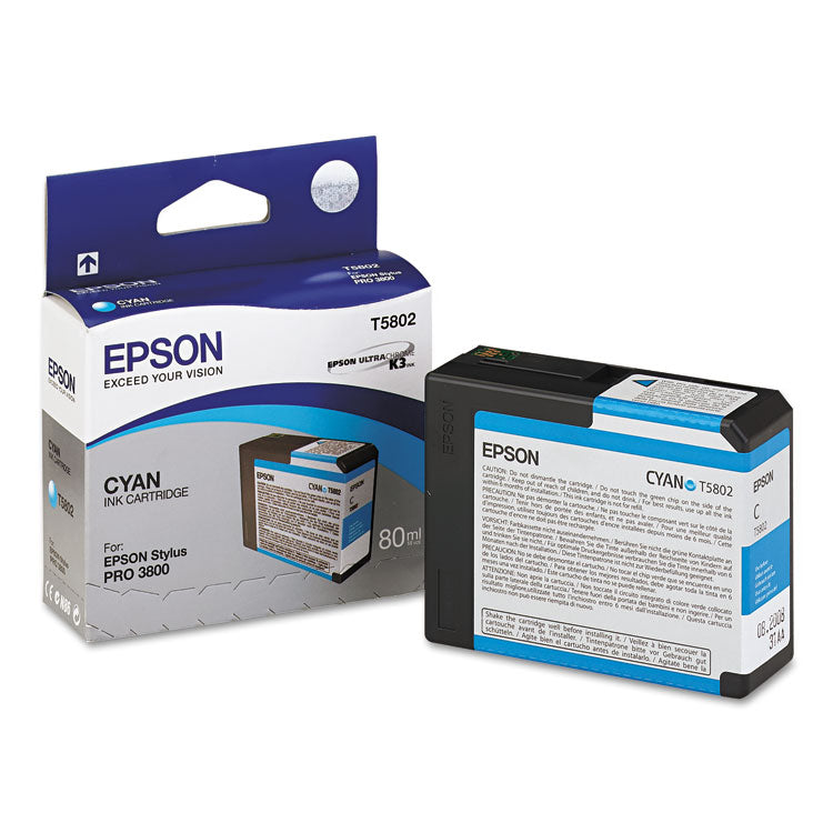 T580200 Ultrachrome K3 Ink, Cyan 1