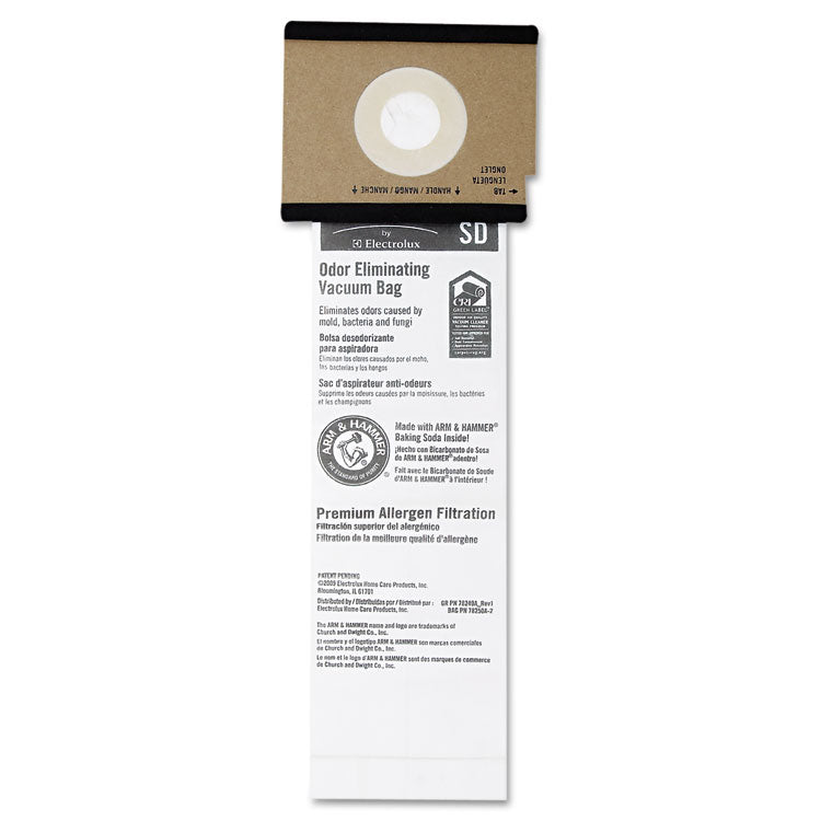 SD Premium Allergen Vacuum Bags for SC9100 Series, 5/Pack, 10 Packs/Carton 1