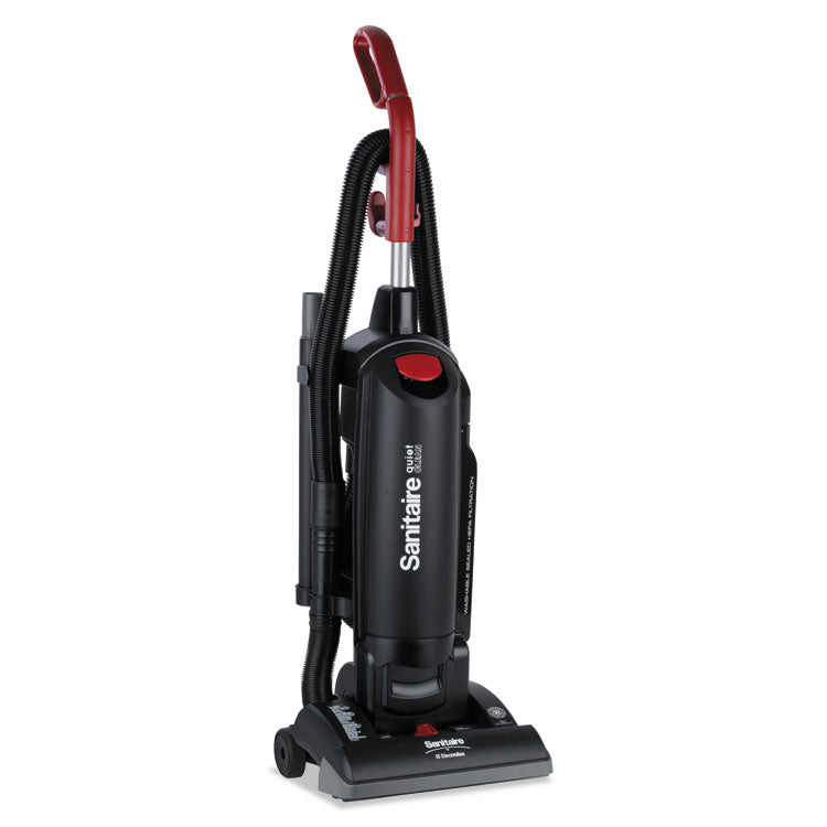 Force Quietclean Upright Vacuum Sc5713d, 13" Cleaning Path, Black 2