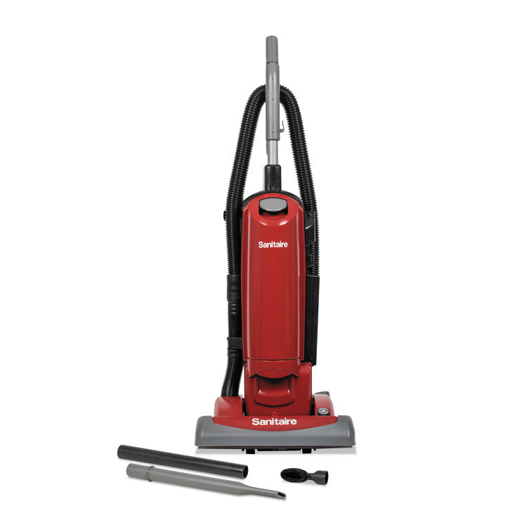 Force Quietclean Upright Vacuum Sc5815d, 15" Cleaning Path, Red 1