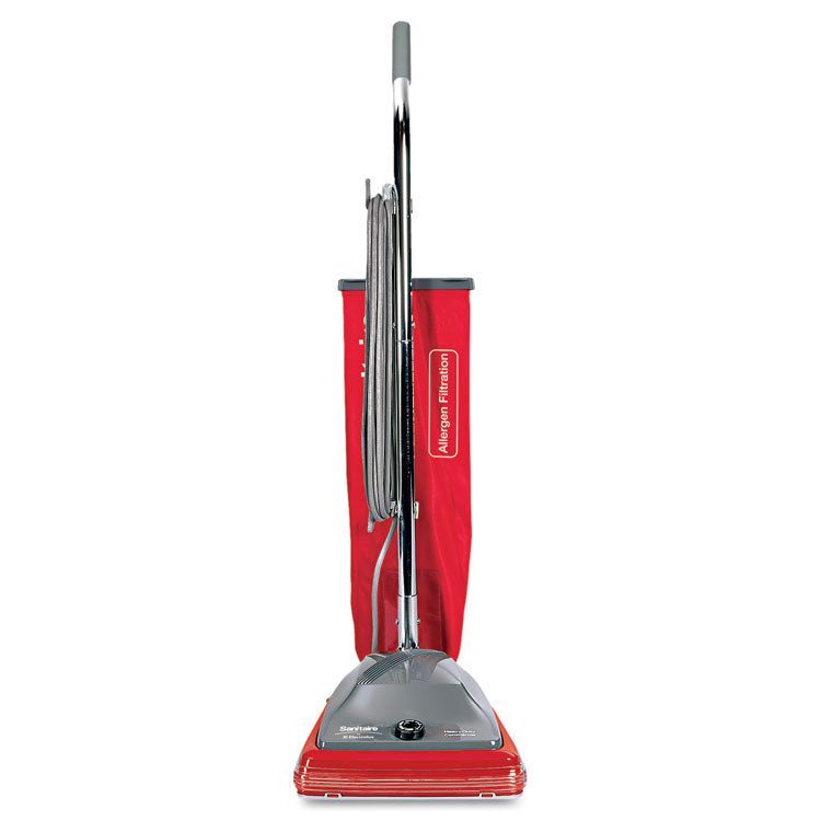 Tradition Upright Vacuum Sc688a, 12" Cleaning Path, Gray/red 1