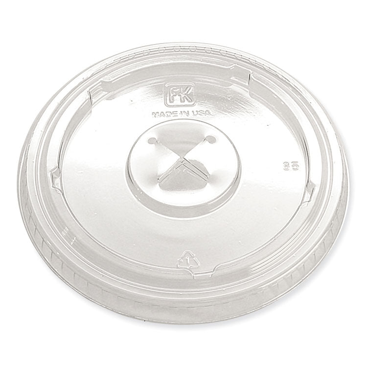 Greenware Cold Drink Lids, X-Slot, Fits 12 oz to 20 oz Cup, 1,000/Carton 1