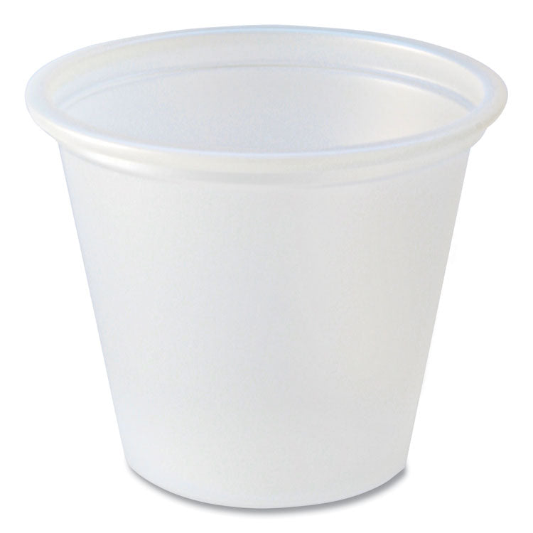 Portion Cups, 1 Oz, Translucent, 250/sleeve, 10 Sleeve/carton 1