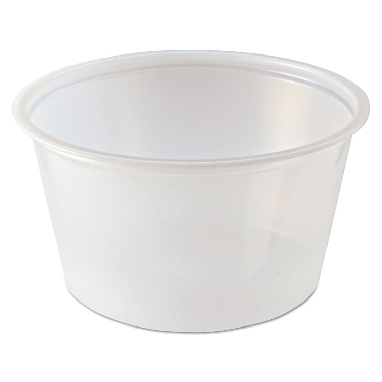 Portion Cups, 2 Oz, Clear, 250 Sleeves, 10 Sleeves/carton 1