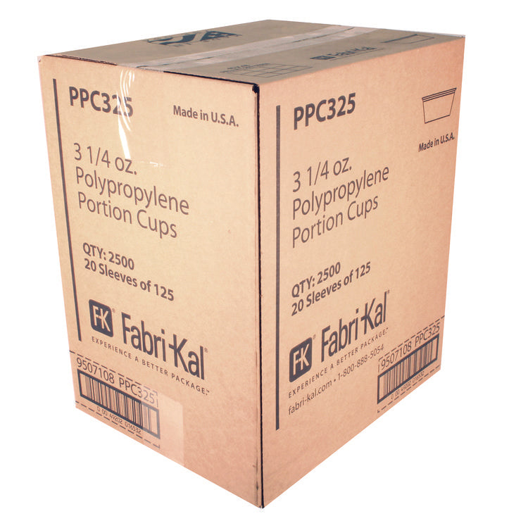 Portion Cups, 2 oz, Clear, 2,500/Carton 2