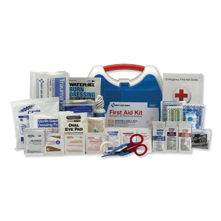 Readycare First Aid Kit For 25 People, Ansi A+, 139 Pieces, Plastic Case 1