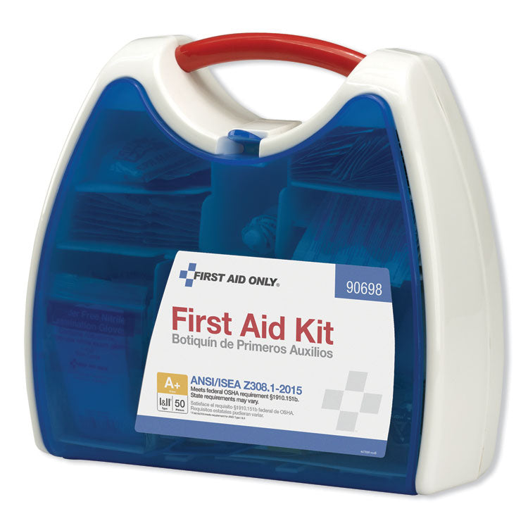 Readycare First Aid Kit For 50 People, Ansi A+, 238 Pieces, Plastic Case 2