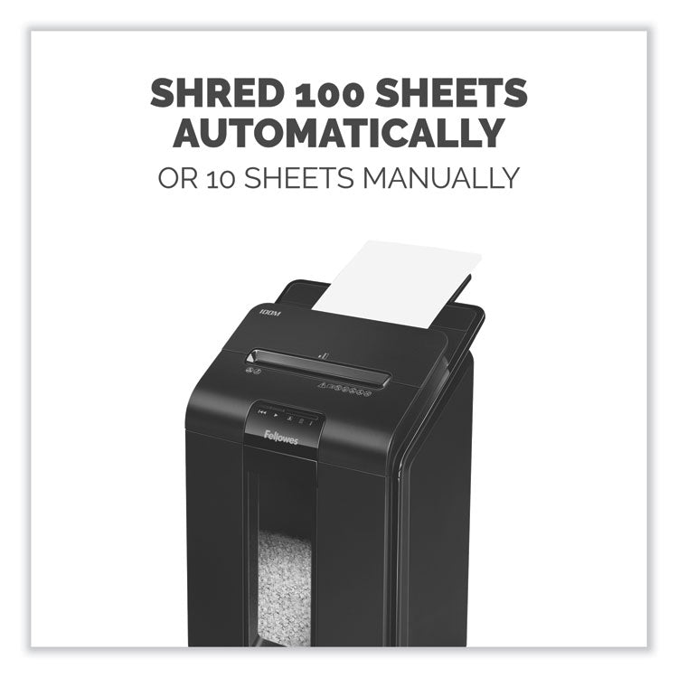 Automax 100m Auto Feed Micro-Cut Shredder, 100 Auto/10 Manual Sheet Capacity 2