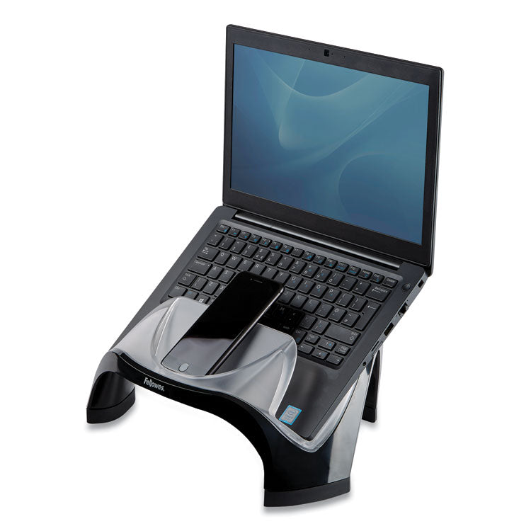 Smart Suites Laptop Riser With Usb, 13.13" X 10.63" X 7.5", Black/clear 1