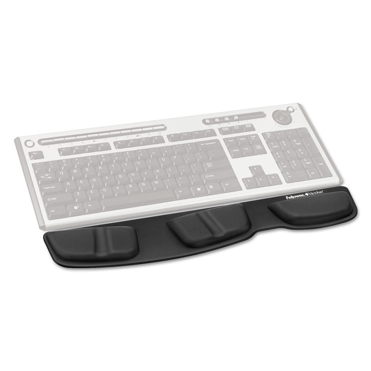 Memory Foam Keyboard Palm Support, 13.75 x 3.37, Black 2