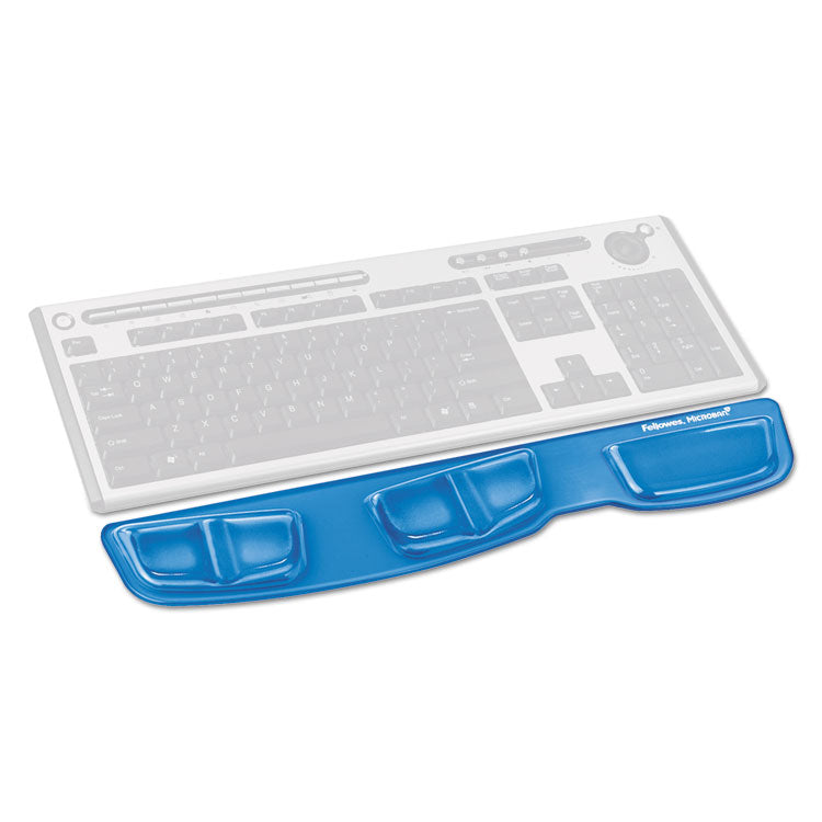 Gel Keyboard Palm Support, 18.25 x 3.37, Blue 2