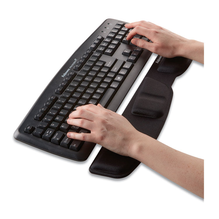 Gel Keyboard Palm Support, 18.25 x 3.37, Black 2