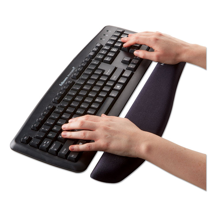 PlushTouch Keyboard Wrist Rest, 18.12 x 3.18, Black 3