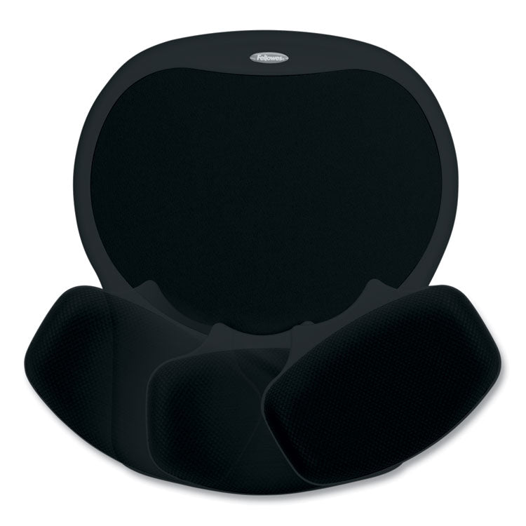 Easy Glide Gel Mouse Pad with Wrist Rest, 10 x 12, Black 4