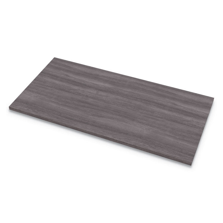 Levado Laminate Table Top, 48" x 24", Gray Ash 1