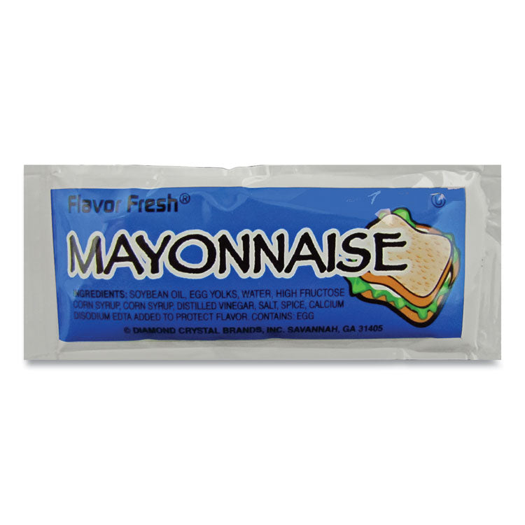 Condiment Packets, Mayonnaise, 0.32 Oz Packet, 200/carton 1