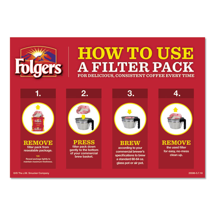 Coffee Filter Packs, Classic Roast, .9oz, 160/carton 4