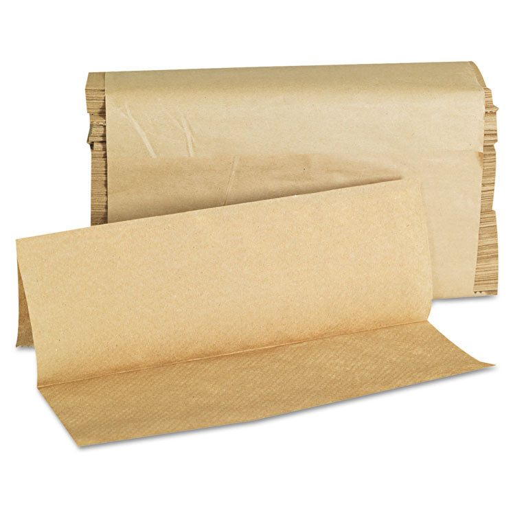 Folded Paper Towels, Multifold, 9 x 9.45, Natural, 250 Towels/Pack, 16 Packs/Carton 1