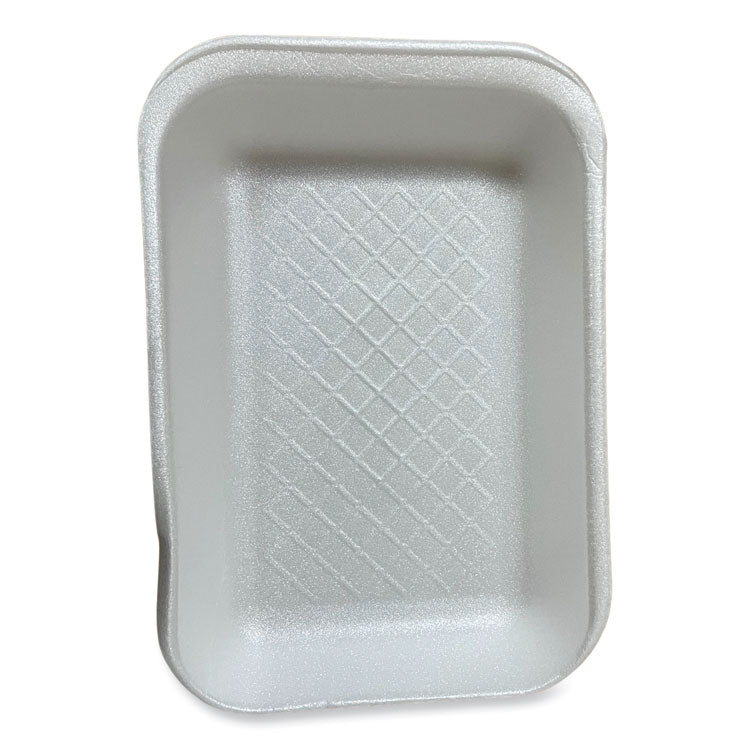 Meat Trays, #2D, 8.56 x 6.1 x 1.2, White, 500/Carton 3