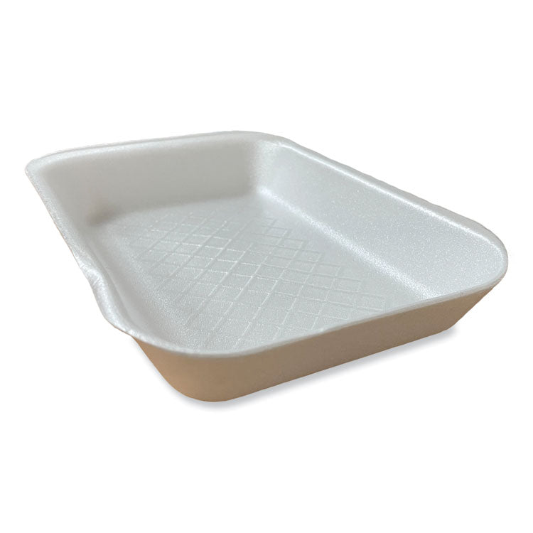 Meat Trays, #2D, 8.56 x 6.1 x 1.2, White, 500/Carton 4