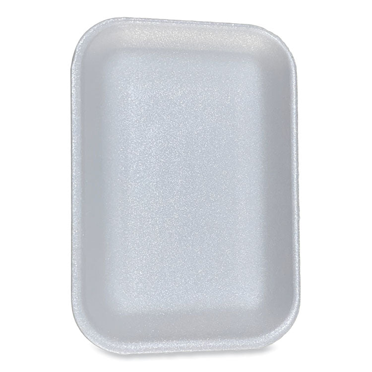 Meat Trays, #2. 8.5 x 6.03 x 1.11, White, 500/Carton 1