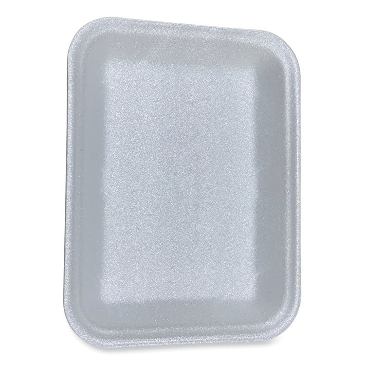 Meat Trays, #4D, 9.47 x 7.12 x 1.32, White, 500/Carton 1