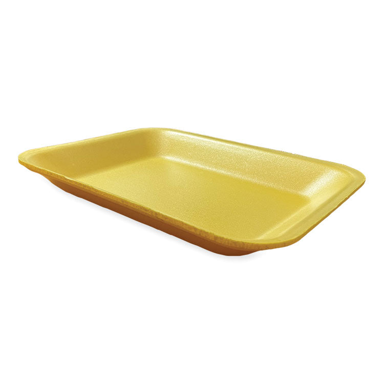 Meat Trays, #8P, 10.8 x 8.82 x 1.5, Yellow, 200/Carton 1