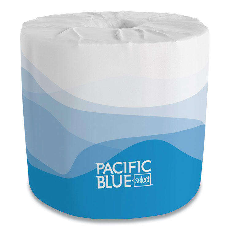 Pacific Blue Select Bathroom Tissue, Septic Safe, 2-Ply, White, 550 Sheets/Roll, 80 Rolls/Carton 1