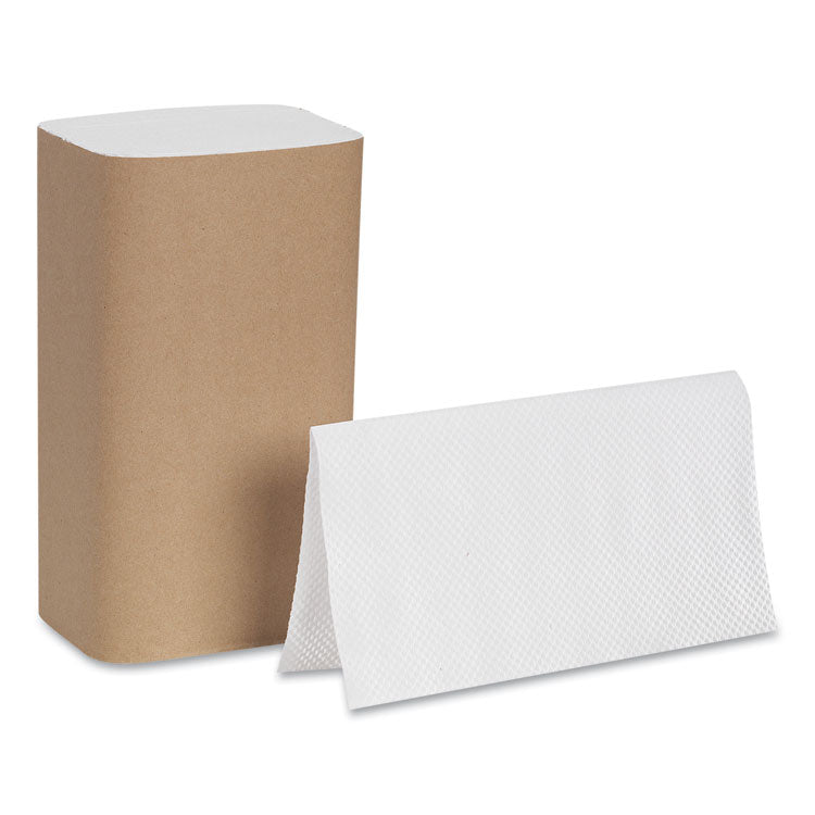 Pacific Blue Basic S-Fold Paper Towels, 1-Ply, 10.25 x 9.25, White, 250/Pack, 16 Packs/Carton 2