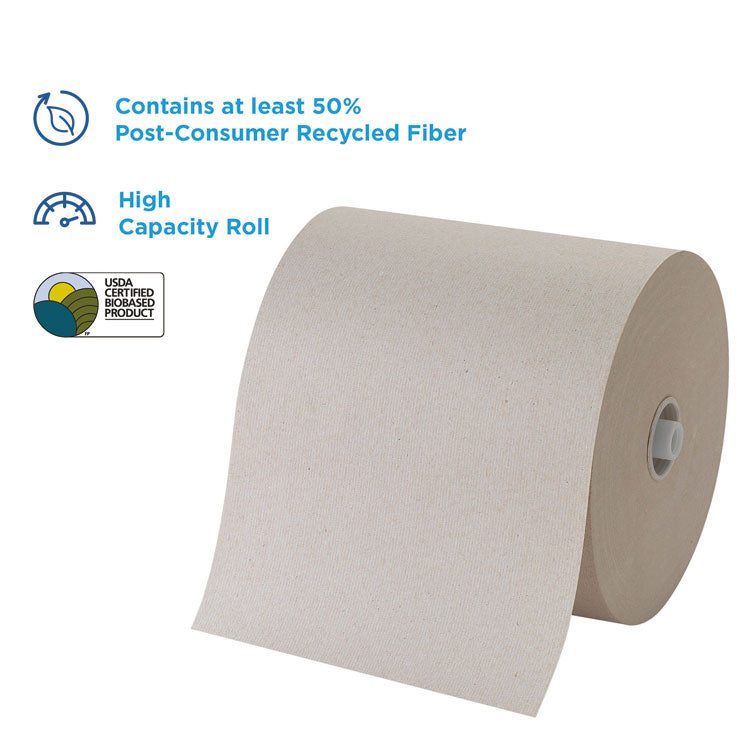 Pacific Blue Ultra Paper Towels, 1-Ply, 7.87" x 1,150 ft, Natural, 6 Rolls/Carton 2