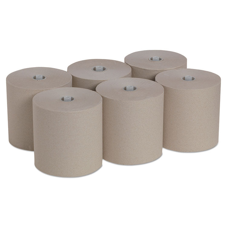 Pacific Blue Ultra Paper Towels, 1-Ply, 7.87" x 1,150 ft, Natural, 6 Rolls/Carton 1