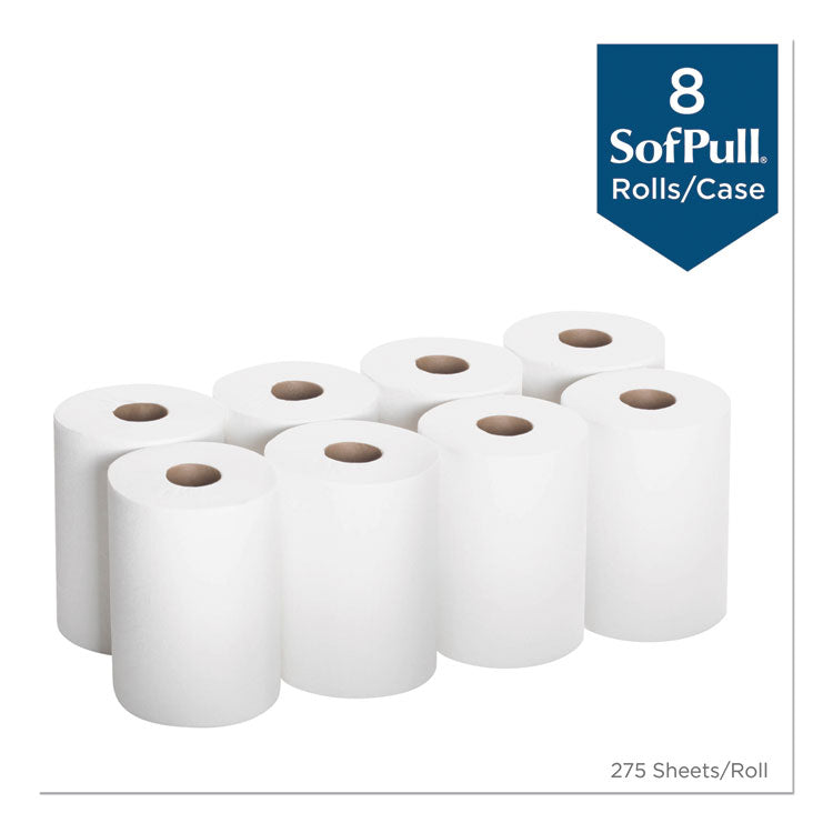 SofPull Premium Junior Capacity Towel, 1-Ply, 7.8 x 14.8, White, 225/Roll, 8 Rolls/Carton 3