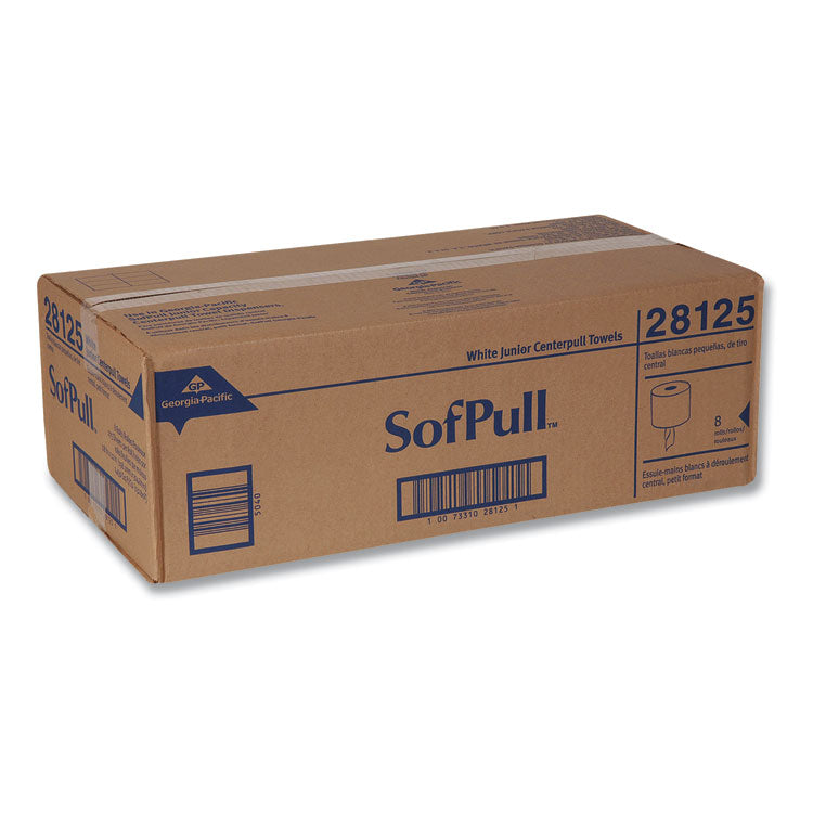 SofPull Premium Junior Capacity Towel, 1-Ply, 7.8 x 14.8, White, 225/Roll, 8 Rolls/Carton 4