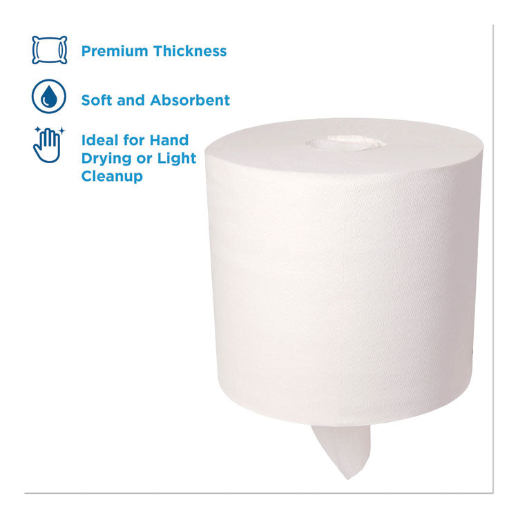 SofPull Perforated Paper Towel, 1-Ply, 7.8 x 15, White, 560/Roll, 4 Rolls/Carton 2