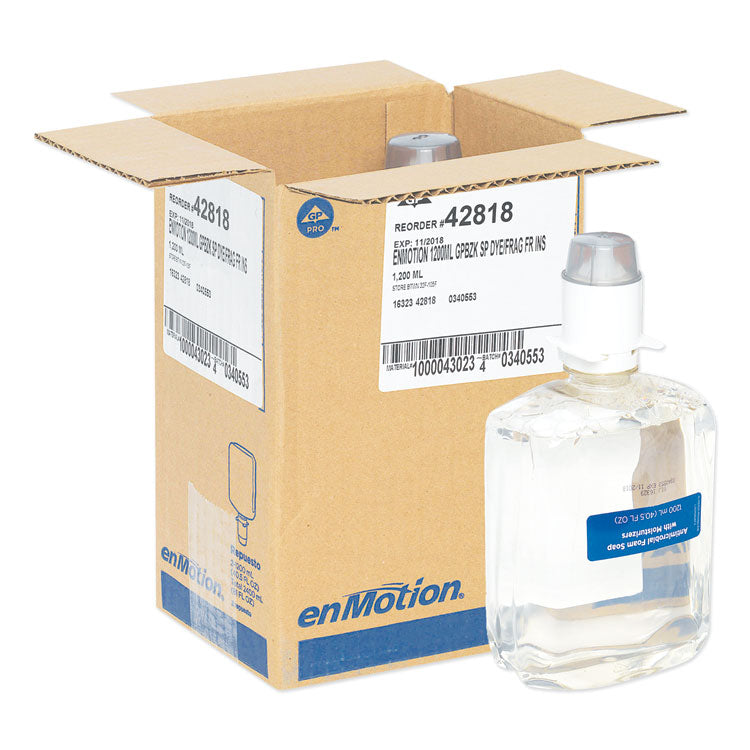 Gp Enmotion Automated Touchless Antimicrobial Foam Soap Refill, Unscented, 1,200 Ml, 2/carton 2