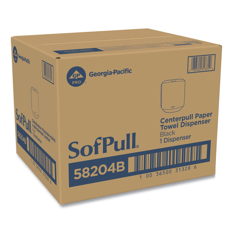 SofPull CenterPull Hand Towel Dispenser, 9.63 x 8.88 x 10.94, Black 2