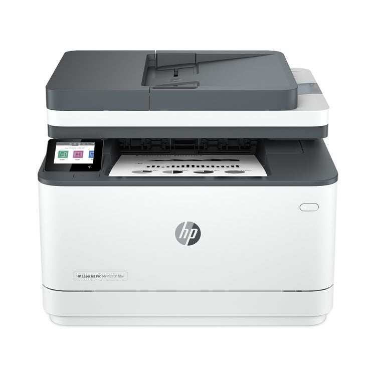 LaserJet Pro MFP 3101fdw Multifunction Laser Printer, Copy/Fax/Print/Scan 1