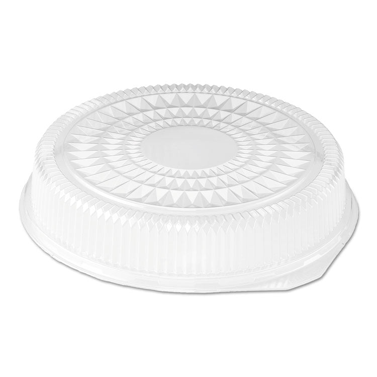 Plastic Dome Lid, Round, Embossed, Fits 212/213, 16" Diameter, Clear, 25/Carton 1