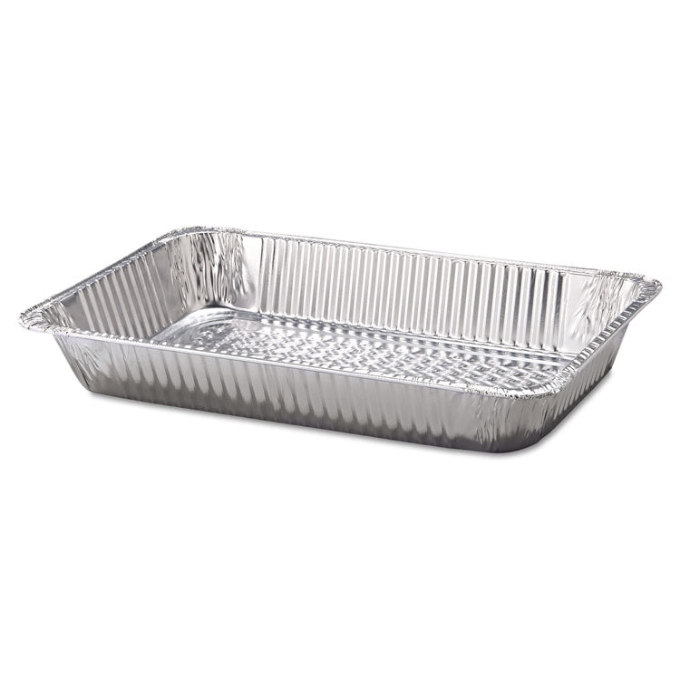 Aluminum Steam Table Pans, Full-Size Deep, 60 Gauge Foil, 3.19" Deep, 12.19 x 20.75, 50/Carton 1