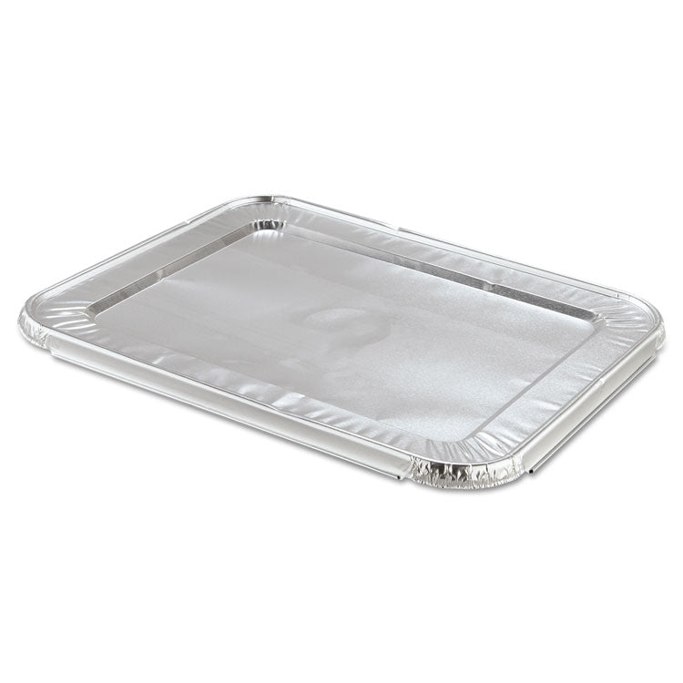 Steam Pan Foil Lids, Fits Half-Size Pan, 25 Gauge Foil, 12.81 x 10.44, 100/Carton 1